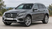 Mercedes-Benz GLC 2016 gris — trois-quarts avant — illustration de démonstration