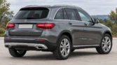 Mercedes-Benz GLC 2016 gris — trois-quarts arrière — illustration de démonstration