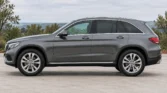 Mercedes-Benz GLC 2016 gris — profil latéral — illustration de démonstration
