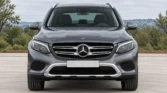 Mercedes-Benz GLC 2016 gris — vue de face — illustration de démonstration